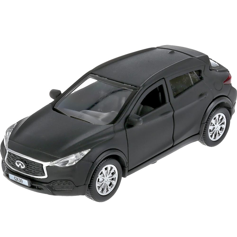 Машина Infiniti qx30 матовый 12 см чернsq