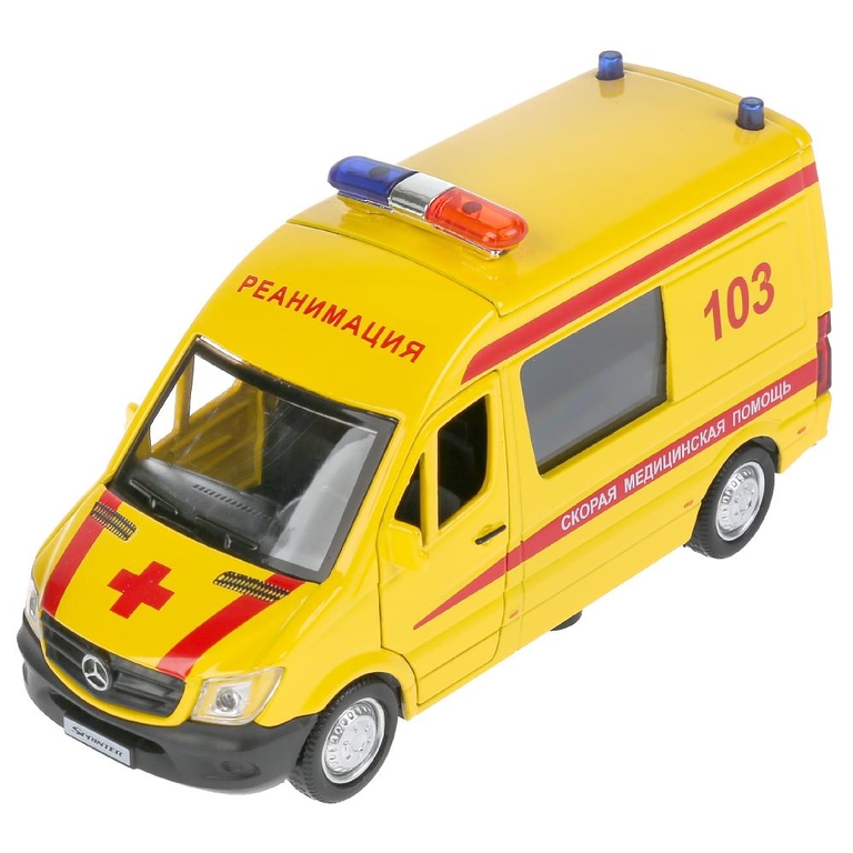 Машина Mercedes-Benz Sprinter Скорая помощь 14 см