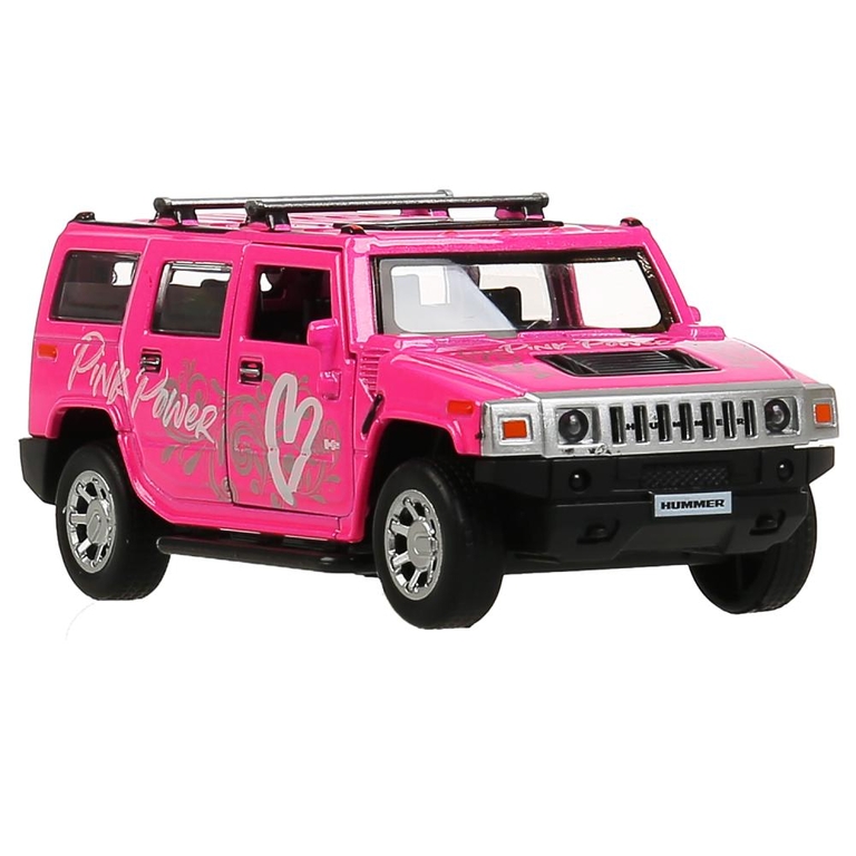 Машина Hummer H2 Спорт 12 см розовый ТМ Технопарк