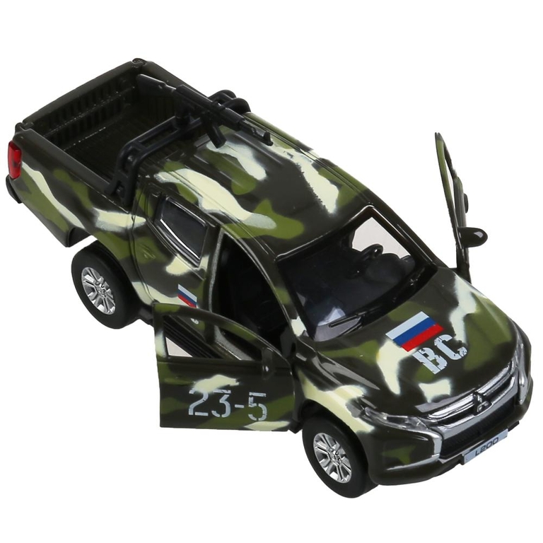 Машина со светом и звуком MITSUBISHI L200 PICKUP КАМУФЛЯЖ 13 см