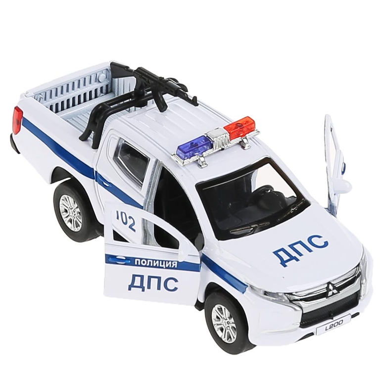 Машина MITSUBISHI L200 PICKUP Полиция 13 см ТМ Технопарк