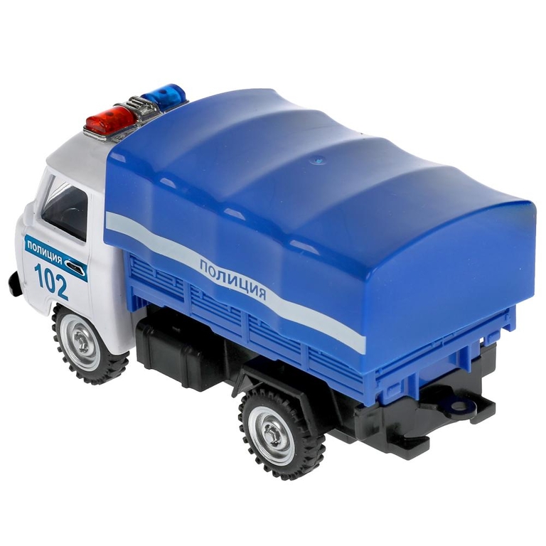 Машина UAZ 452 Полиция 10 5 см съемный тент кор ТМ