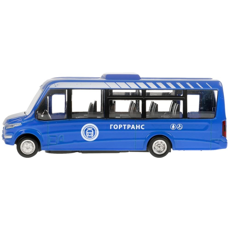 Автобус IVECO DAILY VSN-700 синий 15 см