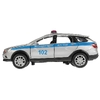 Модель металлическая свет - звук LADA sw cross ПОЛИЦИЯ 17,5 см