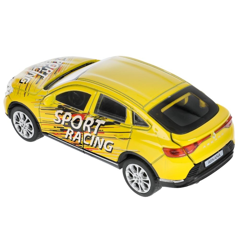 Машина Renault Arkana Спорт цвет жёлтый