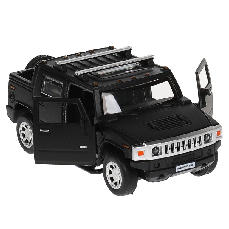 Машина Hummer H2 Pickup Матовый черный