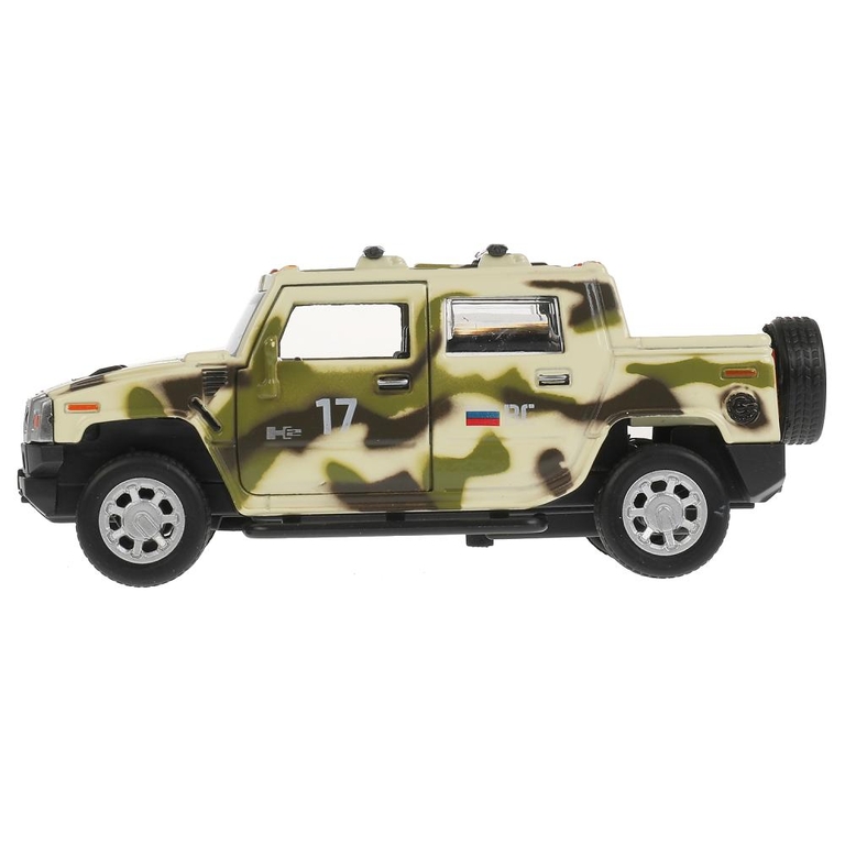 Машина Hummer H2 Pickup желтый ТМ Технопарк