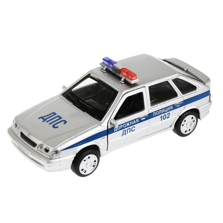 Модель металлическая LADA -2114 "SAMARA"  12 см  синяя