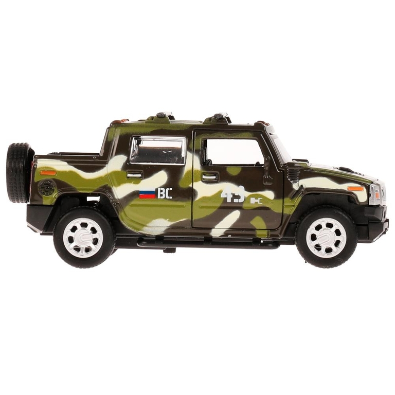 Модель металлическая HUMMER H2 PICKUP КАМУФЛЯЖ 12 см