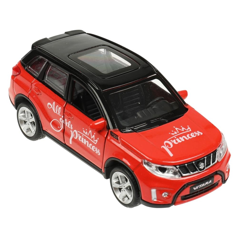Модель металлическая SUZUKI VITARA девочки 12 см красный