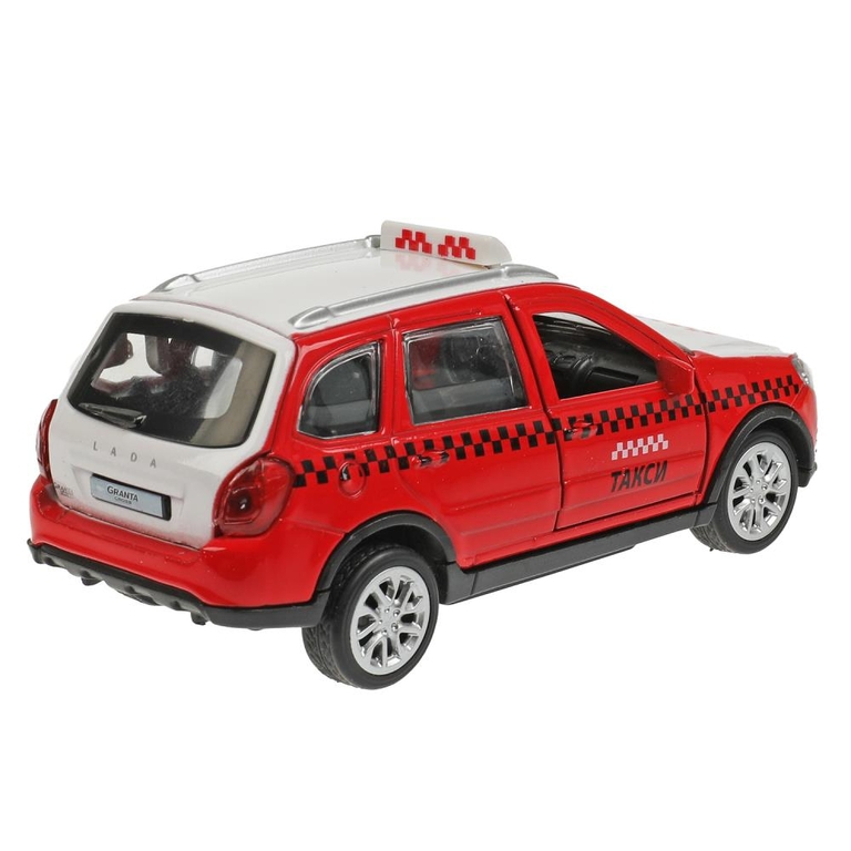 Модель металлическая LADA GRANTA CROSS ТАКСИ 12 см  красный