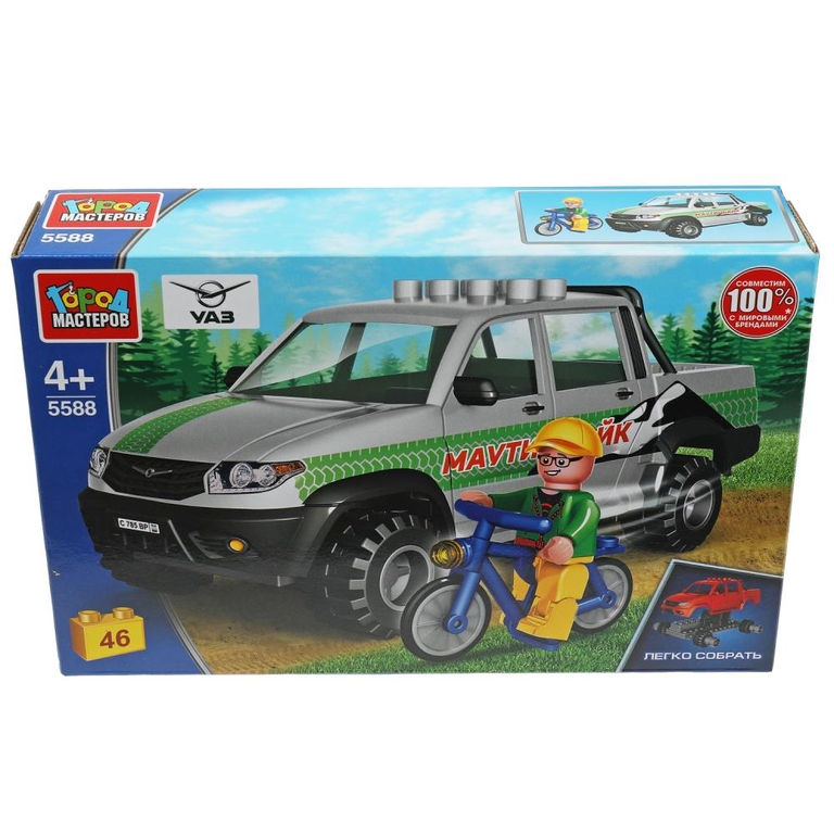 Конструктор UAZ PICKUP, 46 деталей