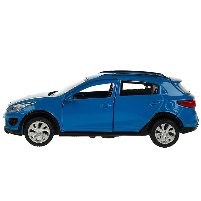 Модель металлическая KIA RIO X длина 12 см синий