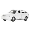 Модель металлическая LADA PRIORA 12 см белый