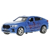Модель металлическая BMW X6 спайдермен 12 см синий