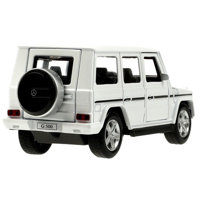 Модель металическая MERCEDES-BENZ G-CLASS 12 см белый