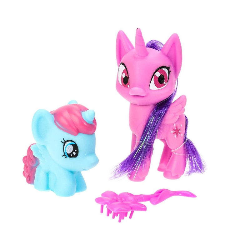Набор пони пластиковые