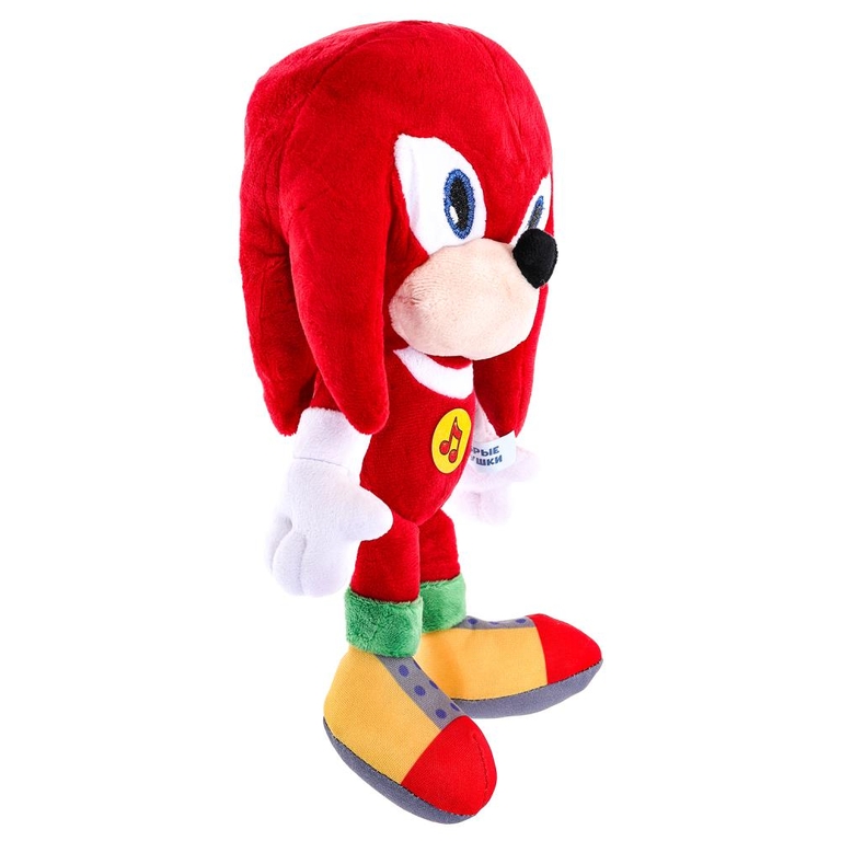 Игрушка мягкая Соник 20 см красный