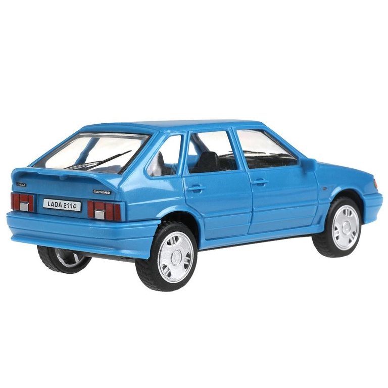 Модель пластиковая LADA LADA - 2114 "SAMARA" без дверей, 11 cm, синий