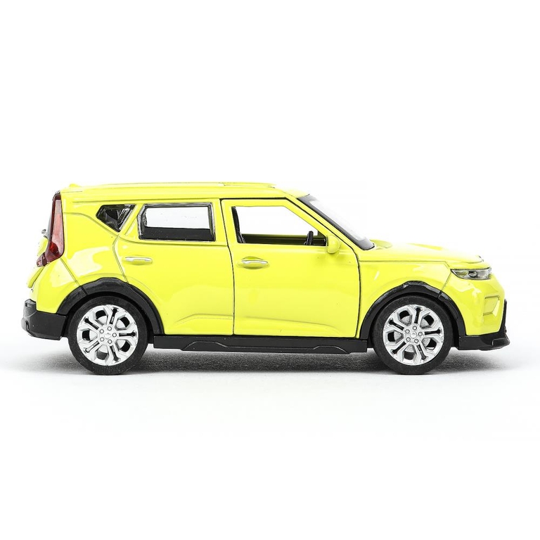 Модель металлическая KIA soul длина 12 см салатовый