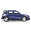 Модель металлическая KIA soul длина 12 см темно - синий