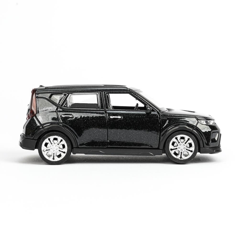 Модель металлическая KIA soul длина 12 см черный