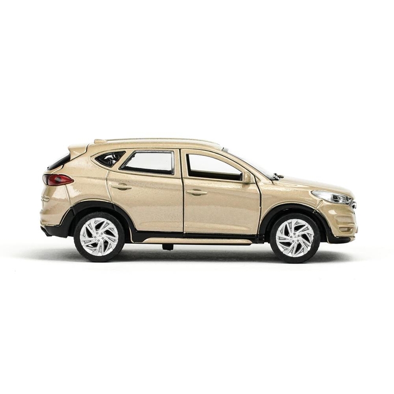 Модель металлическая HYUNDAI TUCSON длина 12 см бежевый