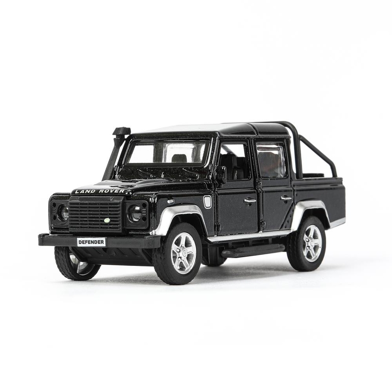 Модель металлическая LAND ROVER DEFENDER PICKUP 12 см черный