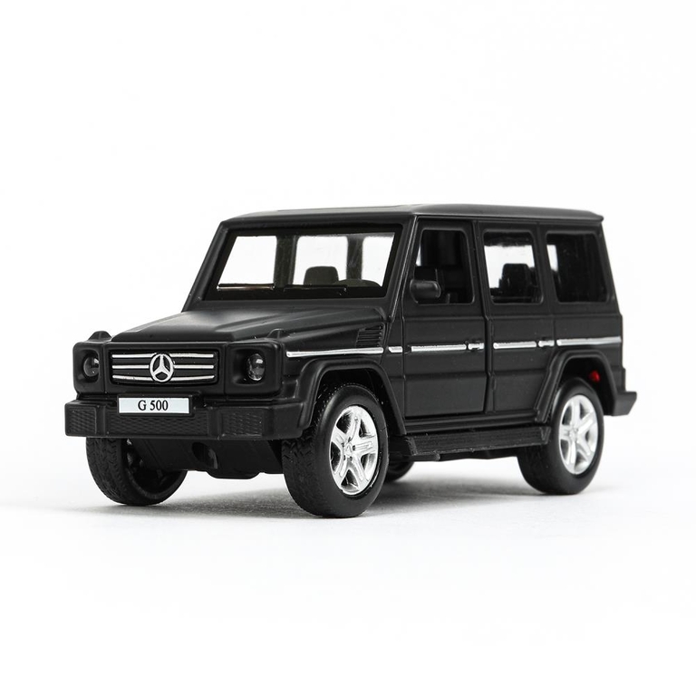 Модель металлическая MERCEDES - BENZ G - CLASS МАТОВЫЙ 12 см черный