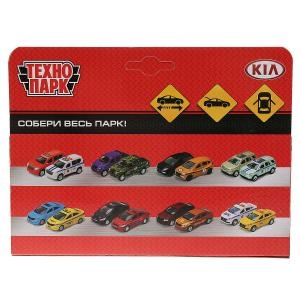 Машина ТМ Технопарк KIA rio Такси 12 см
