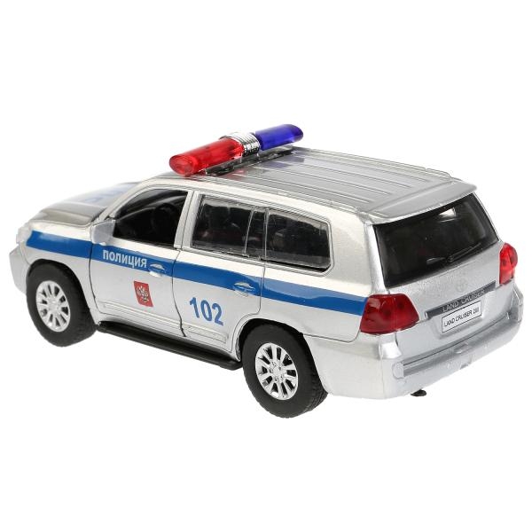 Модель Toyota Land Cruiser Полиция 12 см ТМ Технопарк