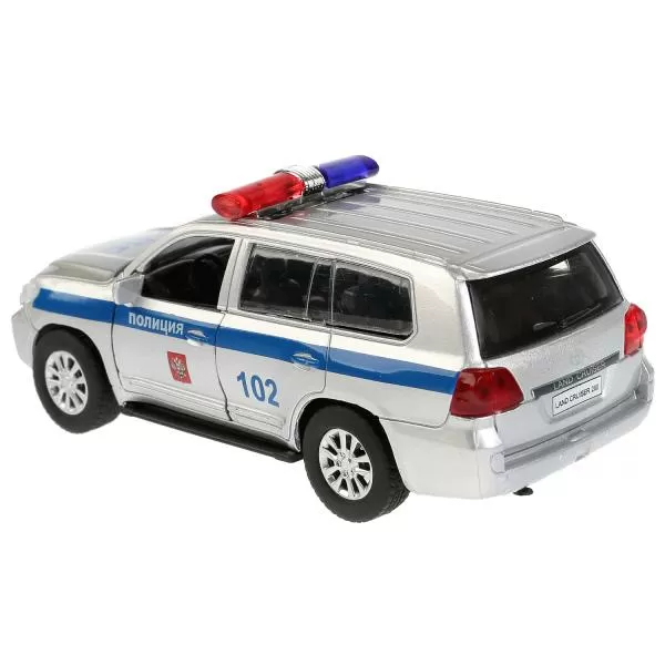 Модель Toyota Land Cruiser Полиция 12 см ТМ Технопарк