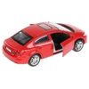 Модель металлическая HONDA CIVIC длина 12 см, красный