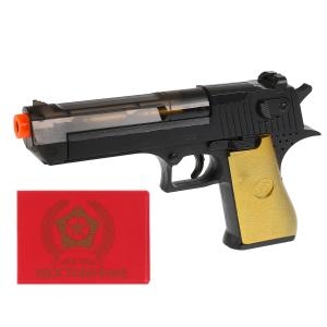 Пистолет на батарейках со светом и звуком 1810G065-R