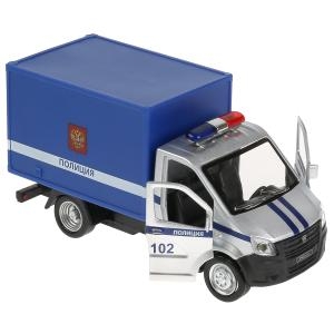 Машина со светом и звуком Газель Next фургон Полиция 14 см