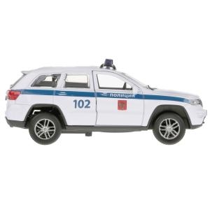 Машина jeep grand cherokee Полиция 12 см Белый
