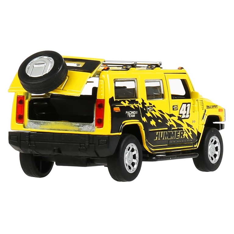 Модель металлическая HUMMER H2 длина 12 см