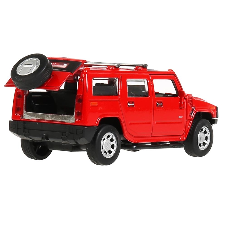 Машина Hummer H2 12 см красный Техно