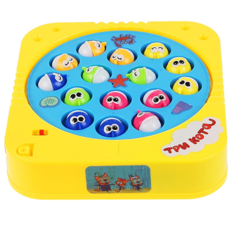 Игра рыбалка Три Кота ТМ Играем вместе