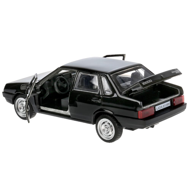 Машина LADA-21099 Спутник 12 см черный ТМ Технопарк