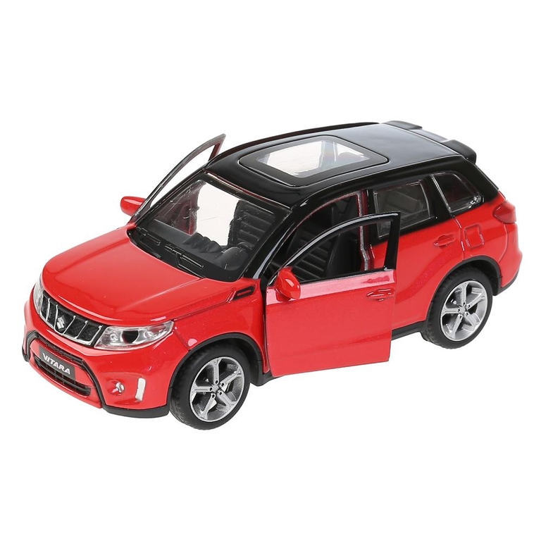 Машина Suzuki Vitara 12 см красный с черным ТМ Технопарк