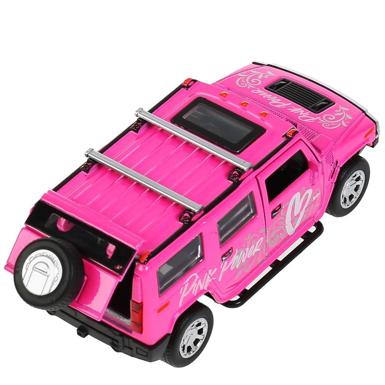 Машина Hummer H2 Спорт 12 см розовый ТМ Технопарк