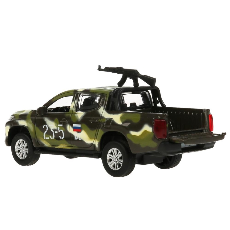 Машина со светом и звуком MITSUBISHI L200 PICKUP КАМУФЛЯЖ 13 см