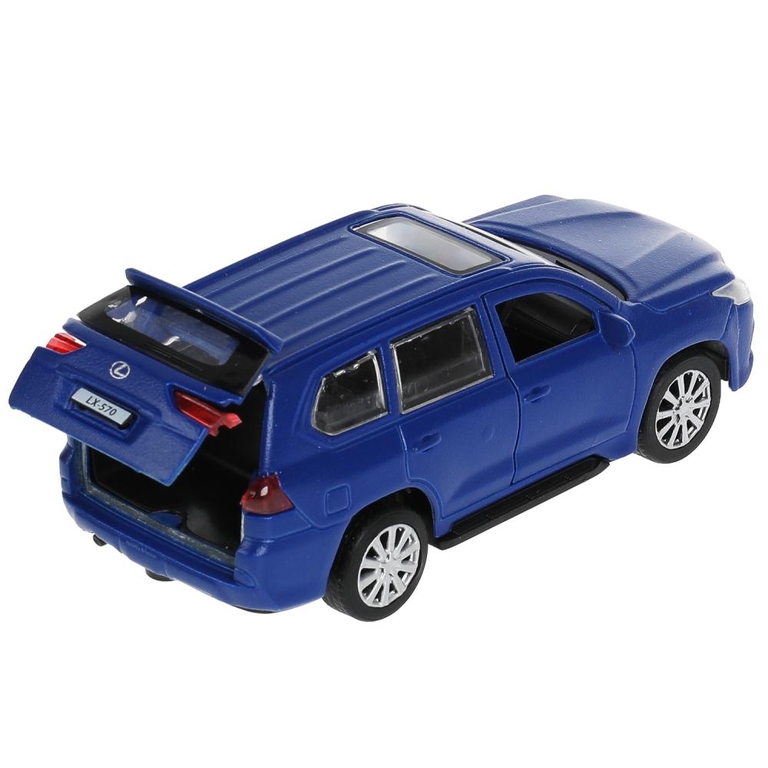 Машина Lexus LX570 цвет матовый синий