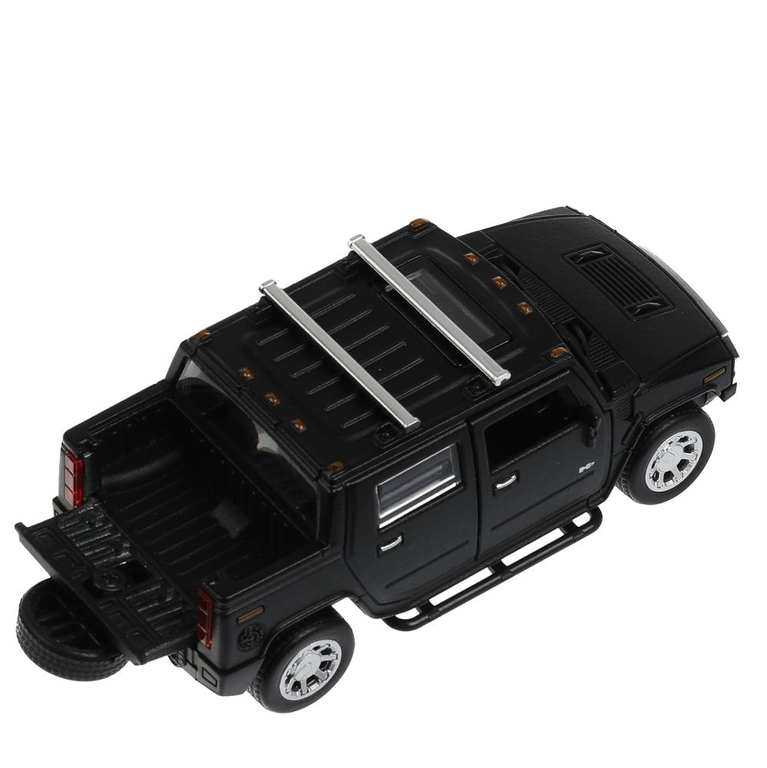 Машина Hummer H2 Pickup Матовый черный