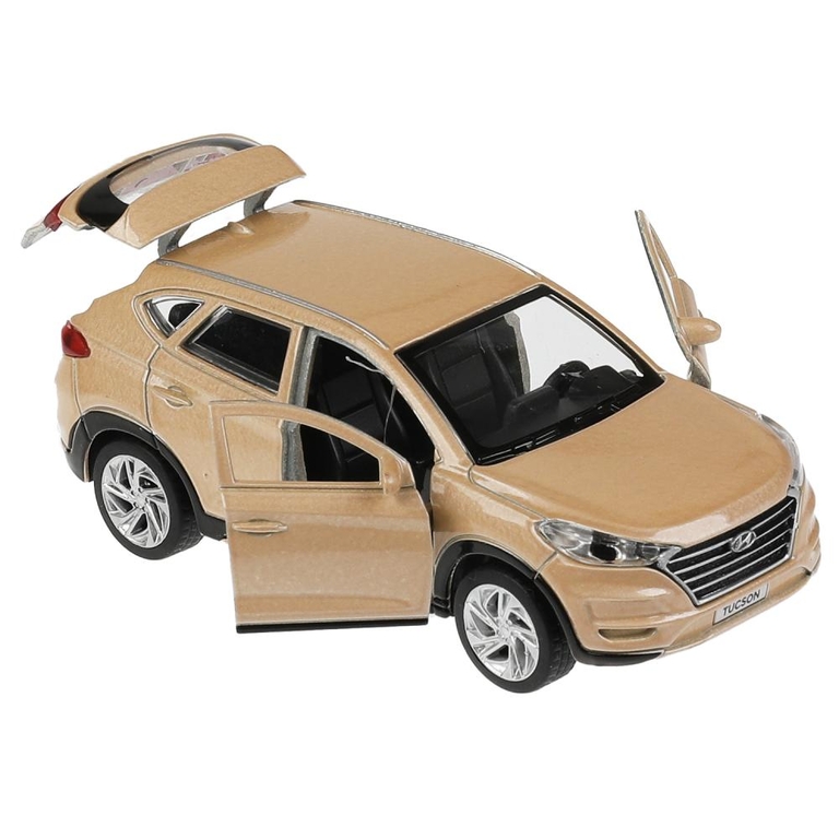 Модель Hyundai Tucson длина 12 см бежевый ТМ Технопарк