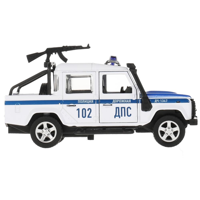 Модель Land Rover Defender Pickup полиция 12 см ТМ Технопарк