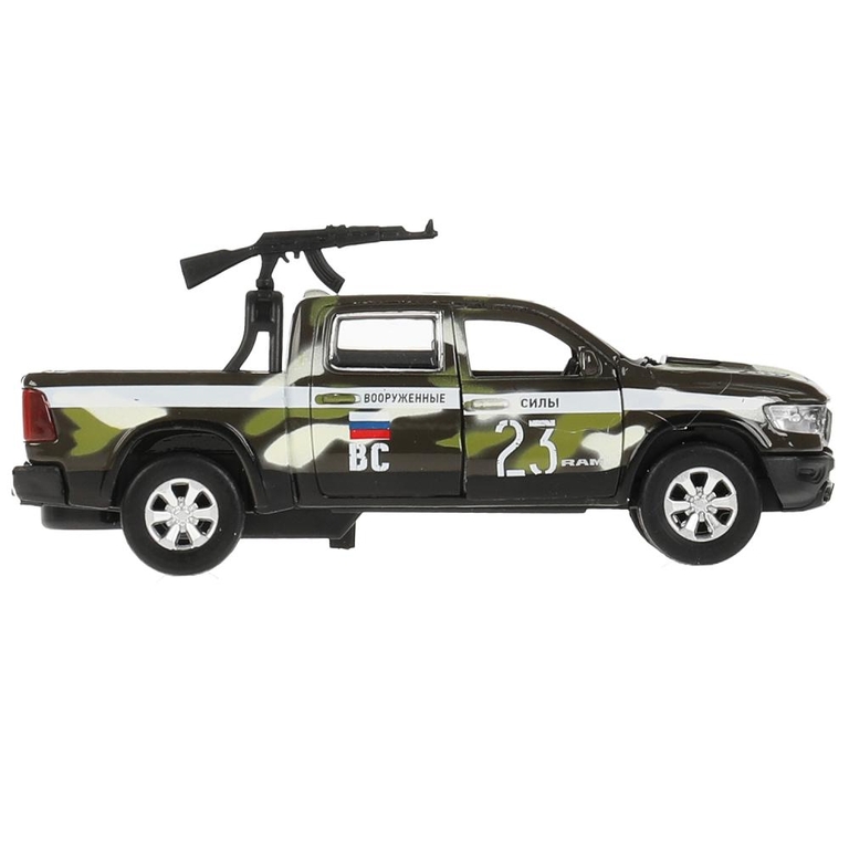Модель Dodge RAM 1500 Rebel 13 см красный ТМ Технопарк