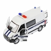 Модель RENAULT master ПОЛИЦИЯ длина 14 см