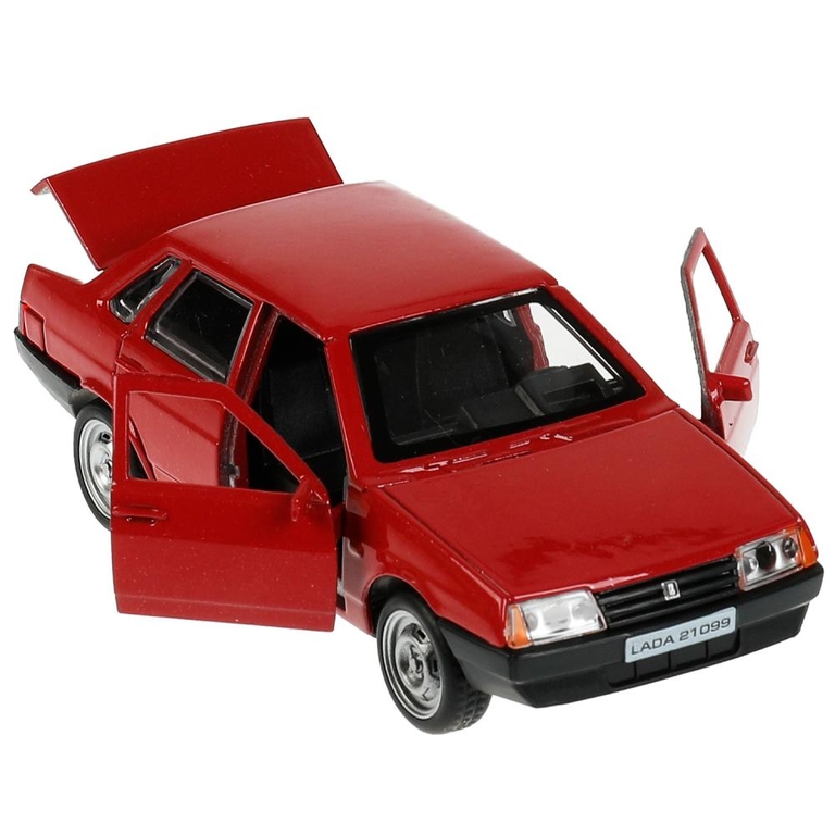 Модель металлическая LADA-21099 Спутник 12 см